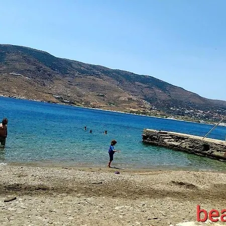 Korthaki Beach House Οικογενειακή Villa στη θάλασσα Holiday home Ormos (Andros)