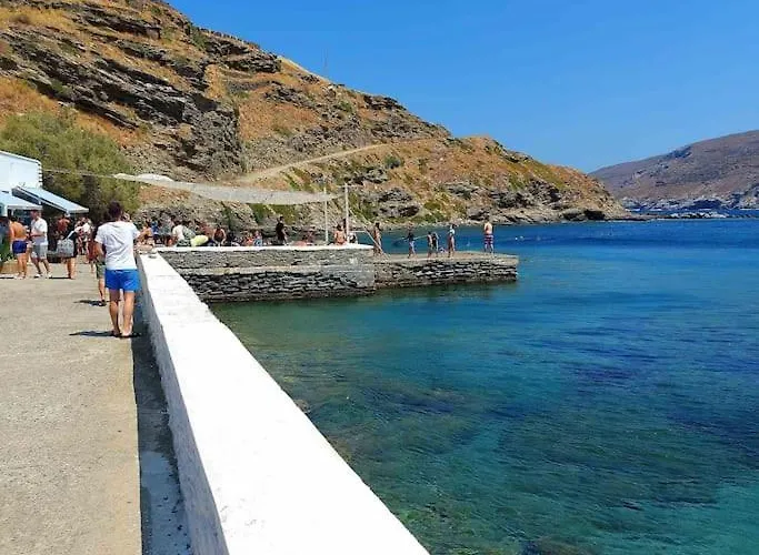 Korthaki Beach House Οικογενειακή Villa Στη Θάλασσα Ferienhaus